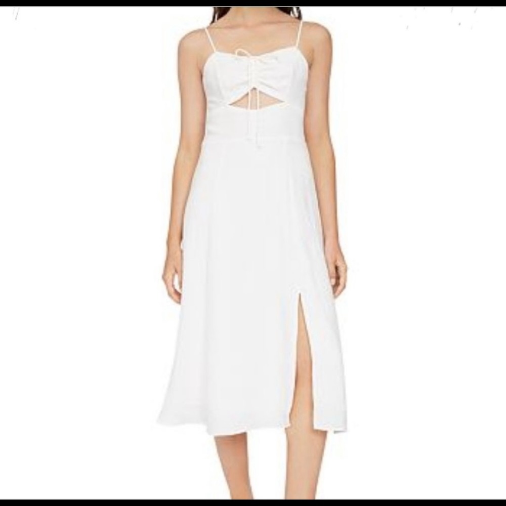 Lucy Paris cutout midi dress